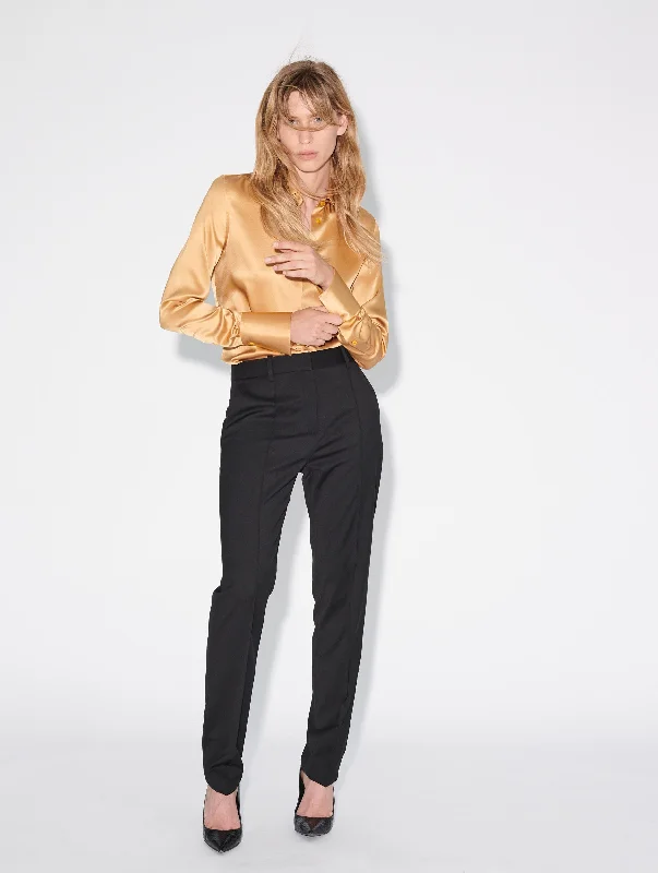 Pantalon de costume Roxy en gabardine de laine