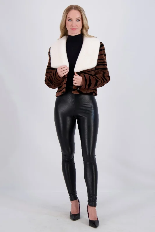 SHEARED MINK JACKET