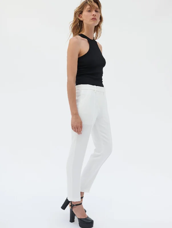 Pantalon Roxy en crêpe blanc