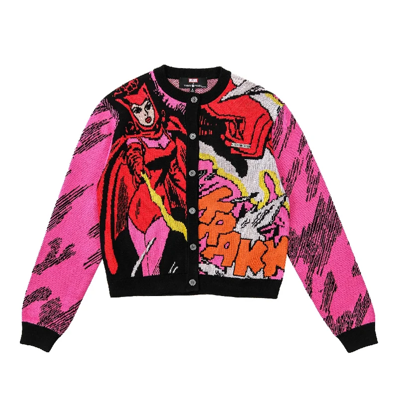 TF x Marvel Scarlet Witch Jacquard Cardigan