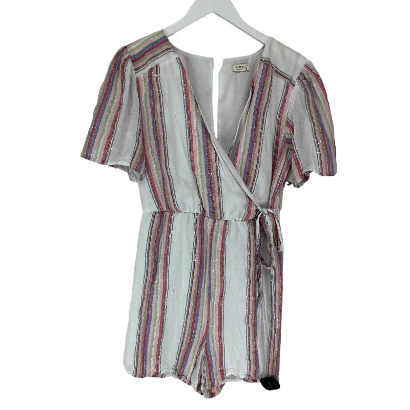 Romper By Harper In White, Size: S