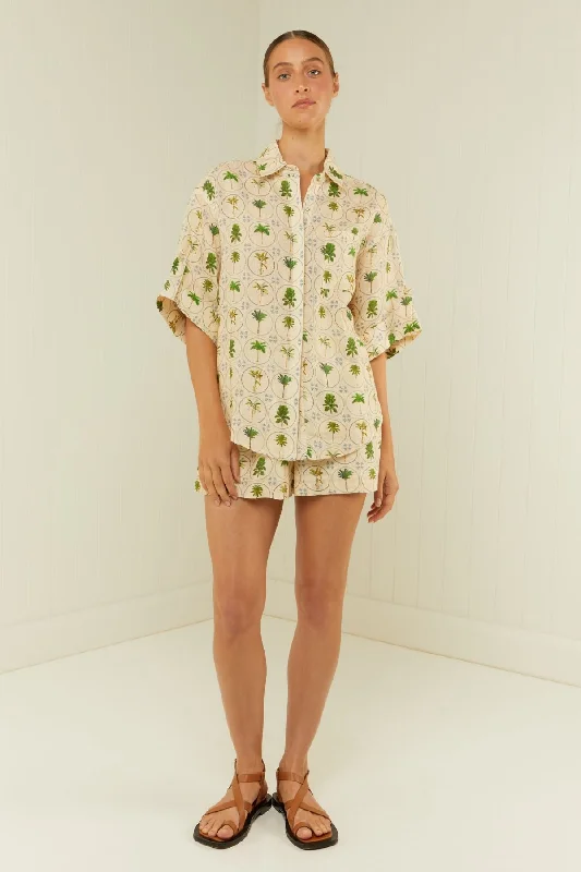 Palm Noosa Mirage Shirt - Tropical Palms