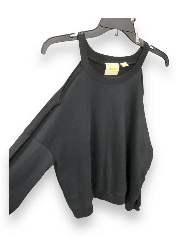 Top Long Sleeve By Maeve In Black, Size: M