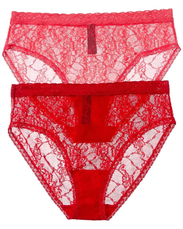 Natori 2pk Bliss Allure Lace Girl Brief