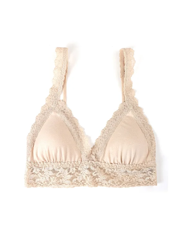 Supima® Cotton Padded Bralette Chai