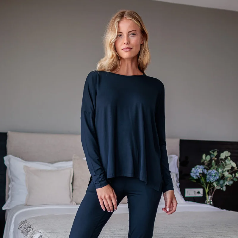 Long sleeve loose fit top — NATTWELL™