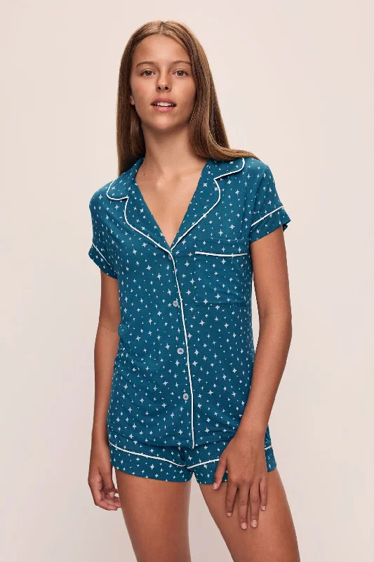 Gisele Printed TENCEL™ Modal Shortie Short PJ Set