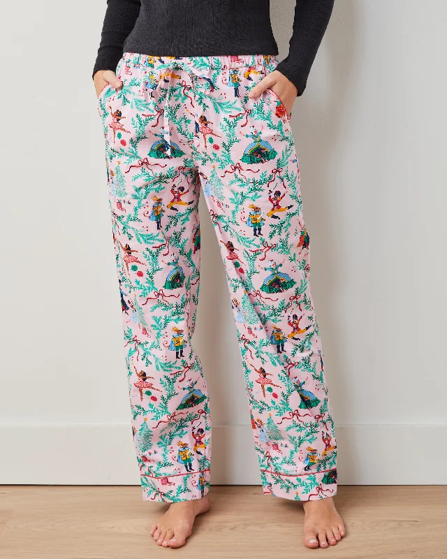 Nutcracker Dreams - PJ Pants - Ballet Pink