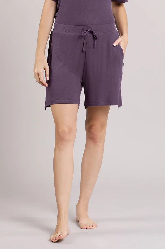 Serene Dream Shorts - Vintage Violet